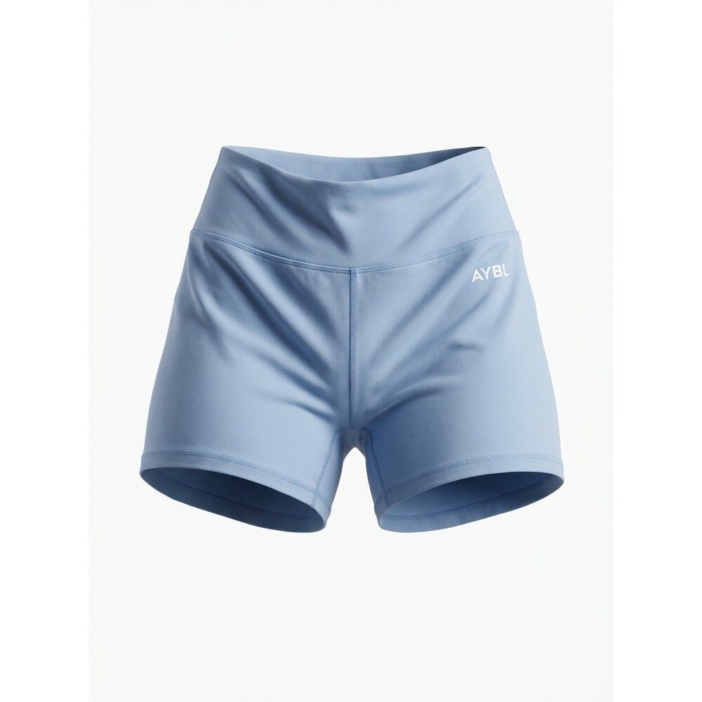 AYBL Adapt Seamless Shorts in Light Blue - Size Medium